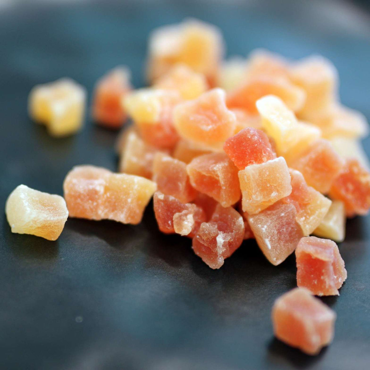 Papaya, kandiert & gewürfelt