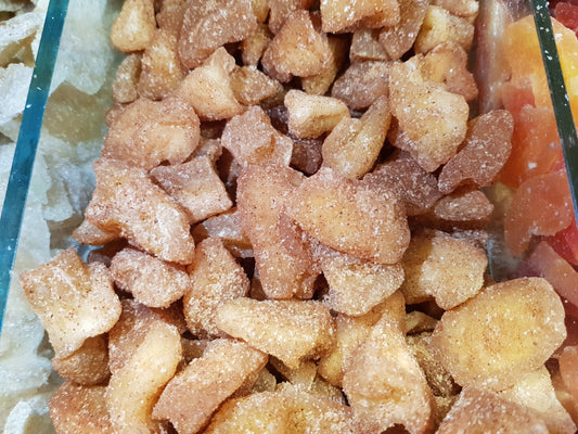 Kandierter Apfel mit Zimt