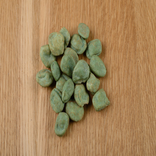 Geröstete Erdnüsse mit Wasabi-Mantel