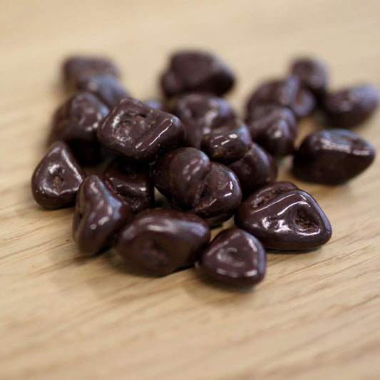 Ingwer Pralinen mit Zartbitterschokolade
