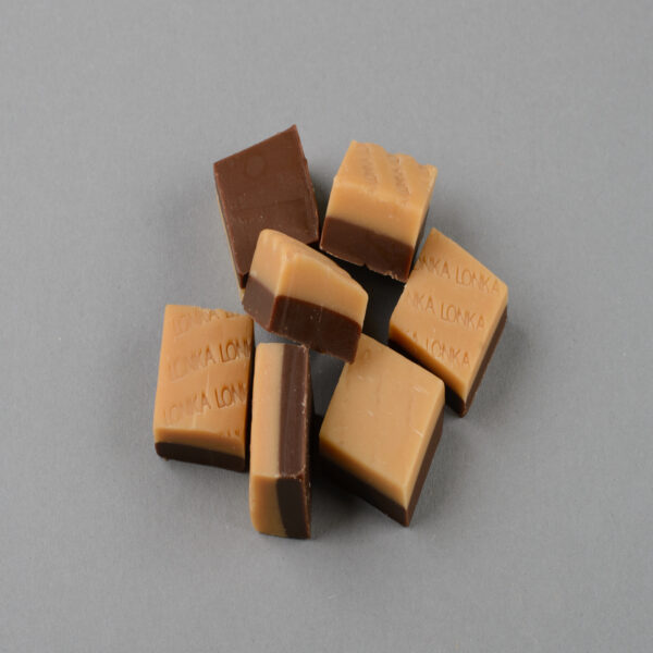 Fudge Vanille mit Schokolade